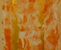 Acryl, Mischtechnik auf Leinwand, ohne Titel, 40 mal 20 cm