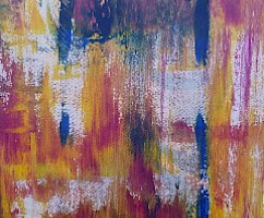 Acryll auf Leinwand, 30 mal 50 cm
